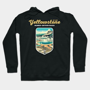 USA - NATIONAL PARK - YELLOWSTONE - Norris Geyser Basin - 7 Hoodie